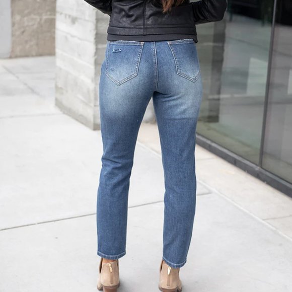 Grace & Lace Not Your Mom's Jeans - Picture 2 of 7